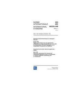 IEC 60335-2-89 Ed. 1.1 b:2005
