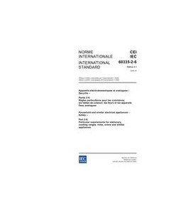 IEC 60335-2-6 Ed. 5.1 b:2005