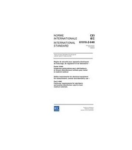 IEC 61010-2-040 Ed. 1.0 b:2005