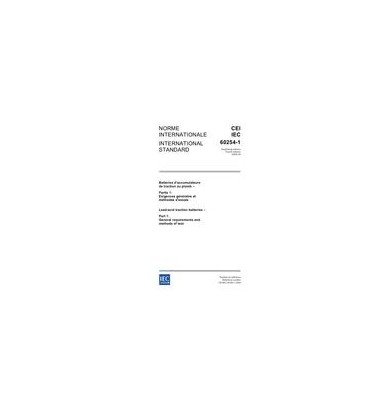 IEC 60254-1 Ed. 4.0 b:2005