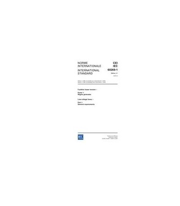IEC 60269-1 Ed. 3.1 b:2005