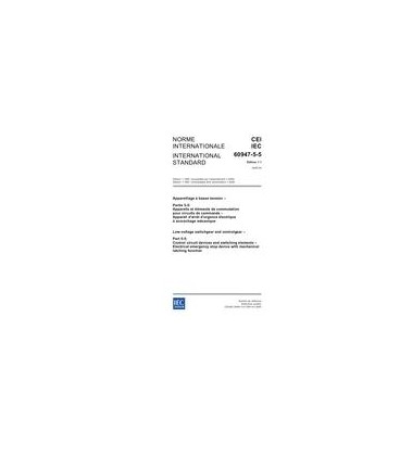 IEC 60947-5-5 Ed. 1.1 b:2005