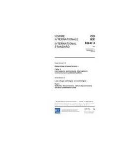 IEC 60947-3 Amd.2 Ed. 2.0 b:2005