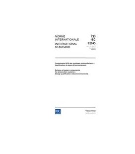 IEC 62093 Ed. 1.0 b:2005