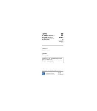 IEC 60983 Amd.1 Ed. 2.0 b:2005