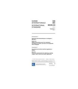IEC 60335-2-6 Amd.1 Ed. 5.0 b:2005
