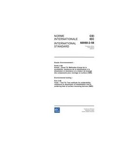 IEC 60068-2-58 Ed. 3.0 b:2005