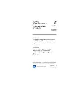 IEC 61951-1 Amd.1 Ed. 2.0 b:2005