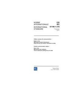 IEC 61196-1-316 Ed. 1.0 b:2005