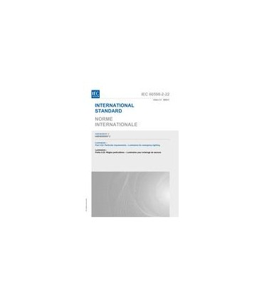 IEC 60598-2-22 Amd.2 Ed. 3.0 b:2008