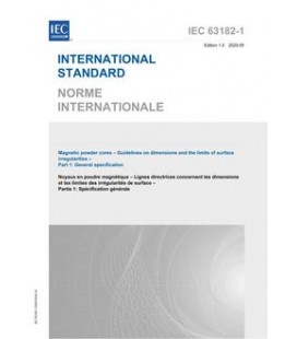 IEC 63182-1 Ed. 1.0 b:2020