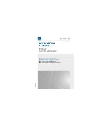 IEC 60255-26 Ed. 2.0 b:2008