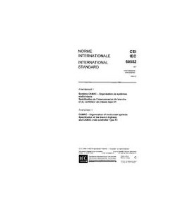 IEC 60552 Amd.1 Ed. 1.0 b:1984