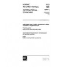 IEC 60641-1 Ed. 1.0 b:1979