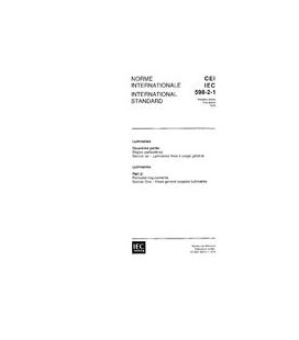 IEC 60598-2-1 Ed. 1.0 b:1979