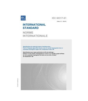 IEC 60317-61 Ed. 2.0 b:2020