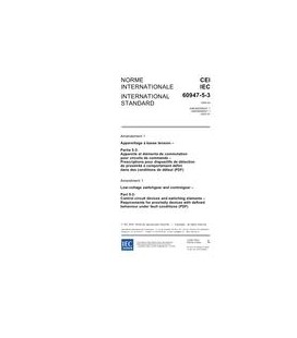 IEC 60947-5-3 Amd.1 Ed. 1.0 b:2005