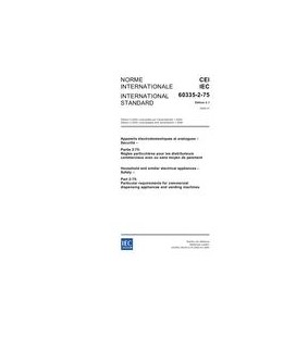 IEC 60335-2-75 Ed. 2.1 b:2005