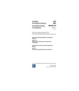 IEC 60335-2-4 Ed. 5.1 b:2005