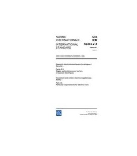 IEC 60335-2-3 Ed. 5.1 b:2005