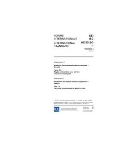 IEC 60335-2-3 Amd.1 Ed. 5.0 b:2004