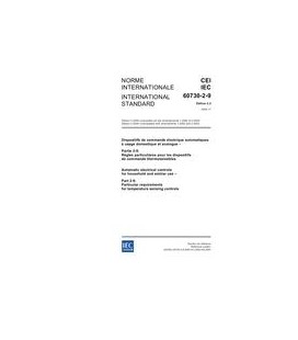 IEC 60730-2-9 Ed. 2.2 b:2004