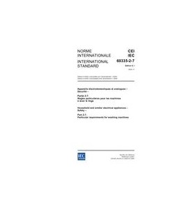 IEC 60335-2-7 Ed. 6.1 b:2004