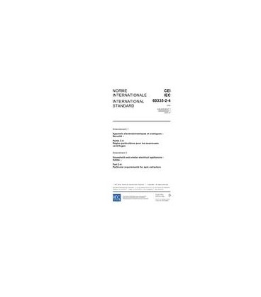 IEC 60335-2-4 Amd.1 Ed. 5.0 b:2004