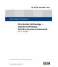 BS PD ISO/IEC TR 15443-2:2012