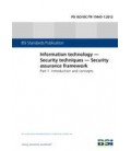 BS PD ISO/IEC TR 15443-1:2012