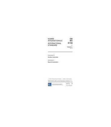 IEC 61184 Amd.2 Ed. 2.0 b:2004