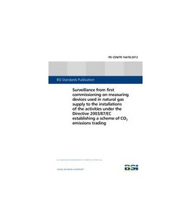 BS PD CEN/TR 16478:2012
