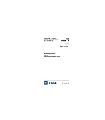 IEC 61691-1-1 Ed. 1.0 en:2004