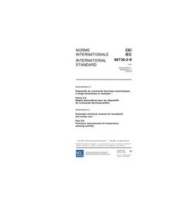 IEC 60730-2-9 Amd.2 Ed. 2.0 b:2004