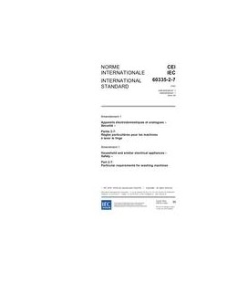 IEC 60335-2-7 Amd.1 Ed. 6.0 b:2004