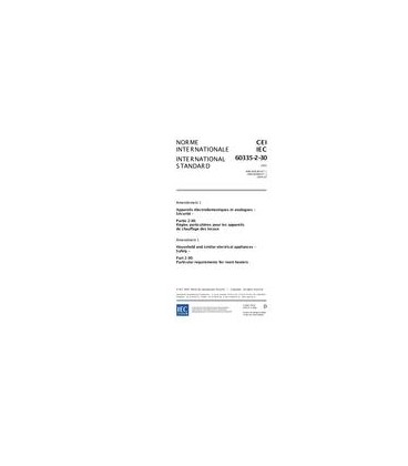 IEC 60335-2-30 Amd.1 Ed. 4.0 b:2004
