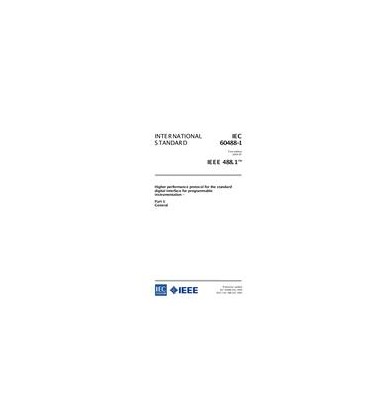 IEC 60488-1 Ed. 1.0 en:2004
