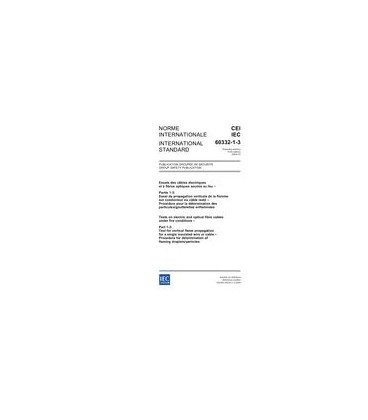 IEC 60332-1-3 Ed. 1.0 b:2004