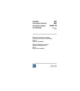 IEC 61241-14 Ed. 1.0 b:2004