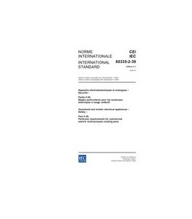 IEC 60335-2-39 Ed. 5.1 b:2004