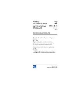 IEC 60335-2-36 Ed. 5.1 b:2004