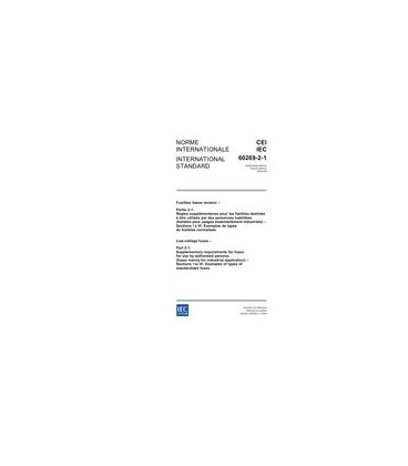 IEC 60269-2-1 Ed. 4.0 b:2004