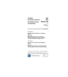 IEC 60335-2-36 Amd.1 Ed. 5.0 b:2004