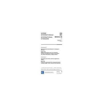 IEC 60335-2-36 Amd.1 Ed. 5.0 b:2004