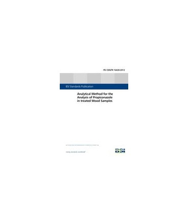 BS PD CEN/TR 16420:2012