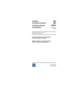 IEC 62281 Ed. 1.0 b:2004