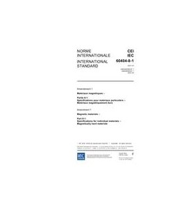 IEC 60404-8-1 Amd.1 Ed. 2.0 b:2004