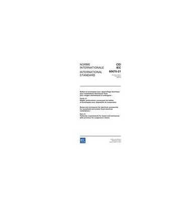IEC 60670-21 Ed. 1.0 b:2004