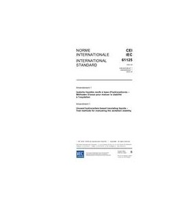 IEC 61125 Amd.1 Ed. 1.0 b:2004