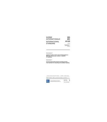 IEC 61125 Amd.1 Ed. 1.0 b:2004